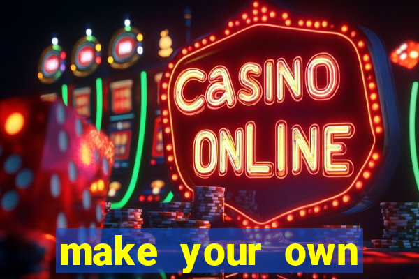 make your own bingo app
